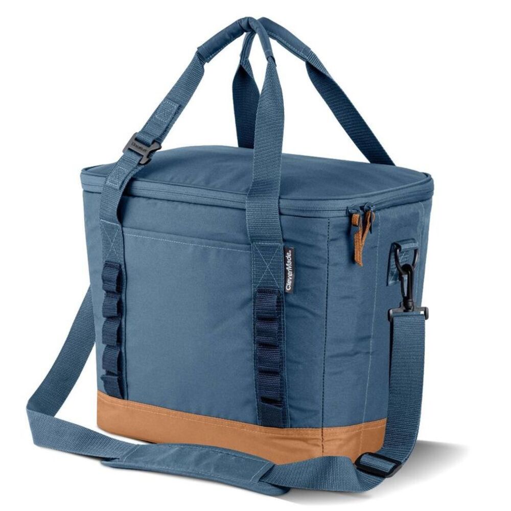 CleverMade Collapsible Tahoe 30 Cans Soft Sided Cooler - Ocean